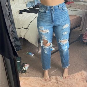 American eagle curvy mom jeans